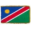 Namibia Flag Frg w/pole hem, 5x8', Nylon