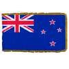 New Zealand Flag Frg w/pole hem, 2x3', Nylon