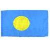 Palau Flag w/pole hem, 2x3', Nylon