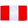 Peru Flag w/pole hem, 4x6', Nylon