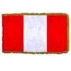 Peru Flag Frg w/pole hem, 2x3', Nylon