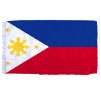 Philippines Flag w/pole hem, 5x8', Nylon