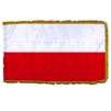 Poland Flag Frg w/pole hem, 5x8', Nylon