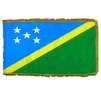 Solomon Islands Flag Frg w/pole hem, 2x3', Nylon