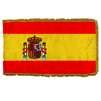 Spain Flag w/Seal Frg w/pole hem, 5x8', Nylon