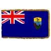 St. Helena Flag Frg w/pole hem, 4x6', Nylon