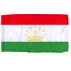 Tajikistan Flag w/pole hem, 2x3', Nylon