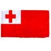 Tonga Flag w/pole hem, 2x3', Nylon