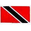 Trinidad & Tobago Flag w/pole hem, 4x6', Nylon