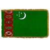 Turkmenistan Flag Frg w/pole hem, 5x8', Nylon