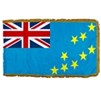 Tuvalu Flag Frg w/pole hem, 5x8', Nylon