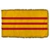 South Vietnam Flag Frg w/pole hem, 4x6', Nylon