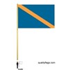 Move/Outside Flag on Staff, 24x30", Nylon