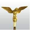 Eagle Pole Ornament, 11", Aluminum