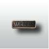 Plaque - Marines, Antique Bronze Finish, Metal