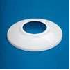 Flash Collar, 6" Pole Dia, Fiberglass White