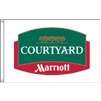 Courtyard Marriot Flag, 5x8', Nylon