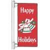 Happy Holidays Street Banner, 48x23", Canvas