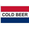 Cold Beer Flag, 3x5', Nylon