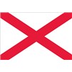Alabama State Flag w/ Pole Hem - Nylon